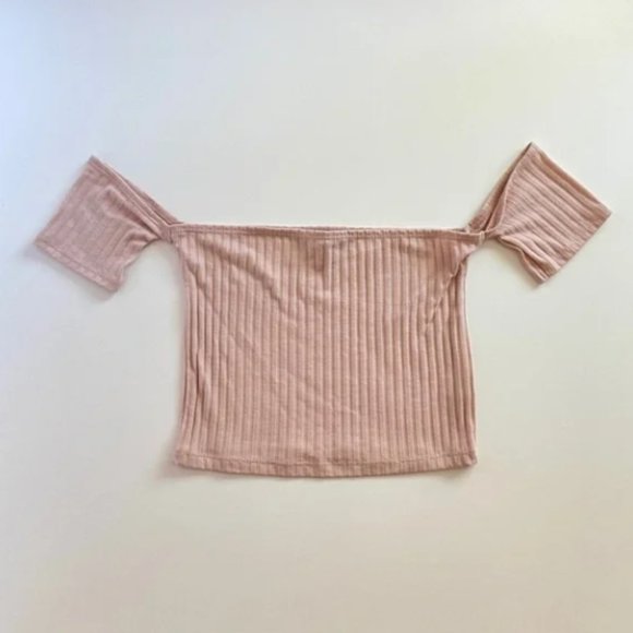 Light Pink Crop Top - Picture 1 of 1